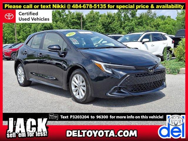 used 2023 Toyota Corolla Hatchback car, priced at $25,990
