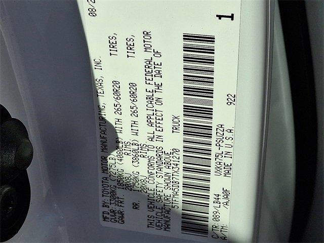 new 2026 Toyota Tundra car, priced at $73,794