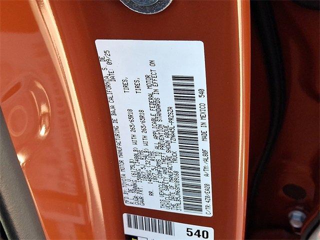 new 2025 Toyota Tacoma car, priced at $53,704