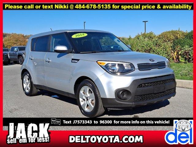 used 2018 Kia Soul car, priced at $9,995