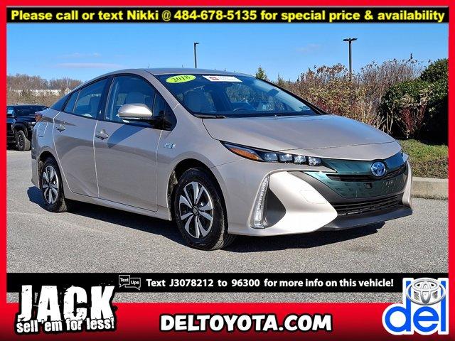 used 2018 Toyota Prius Prime car, priced at $22,590