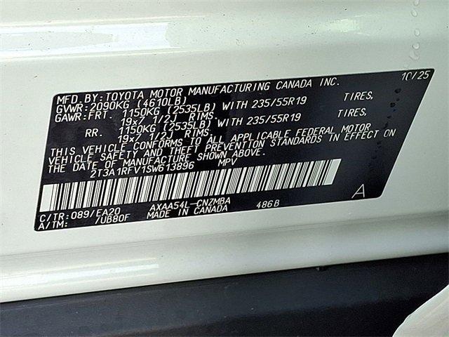 new 2025 Toyota RAV4 car, priced at $41,044