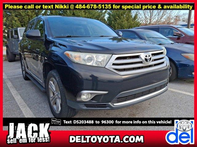 used 2013 Toyota Highlander car, priced at $15,995