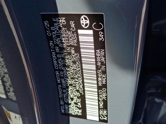 new 2025 Toyota Prius car, priced at $39,844