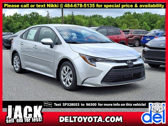 new 2025 Toyota Corolla car, priced at $24,567