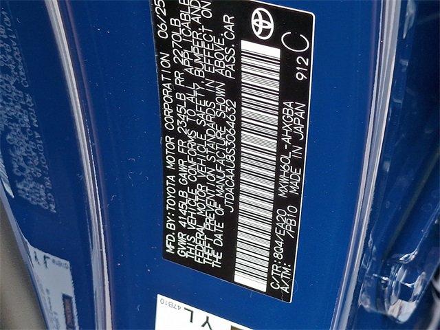 new 2025 Toyota Prius car, priced at $34,309