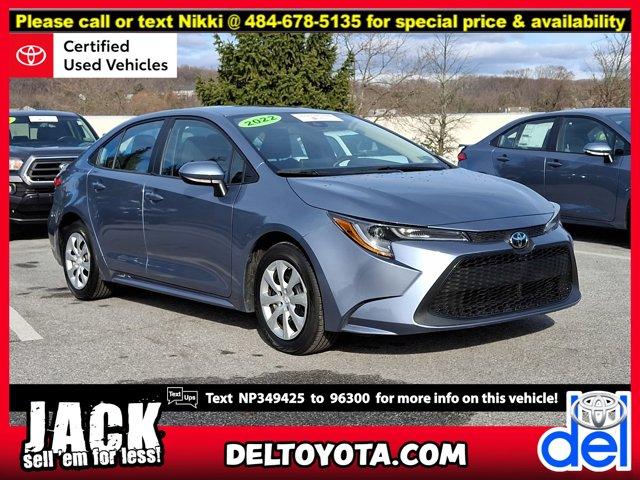 used 2022 Toyota Corolla car, priced at $20,590