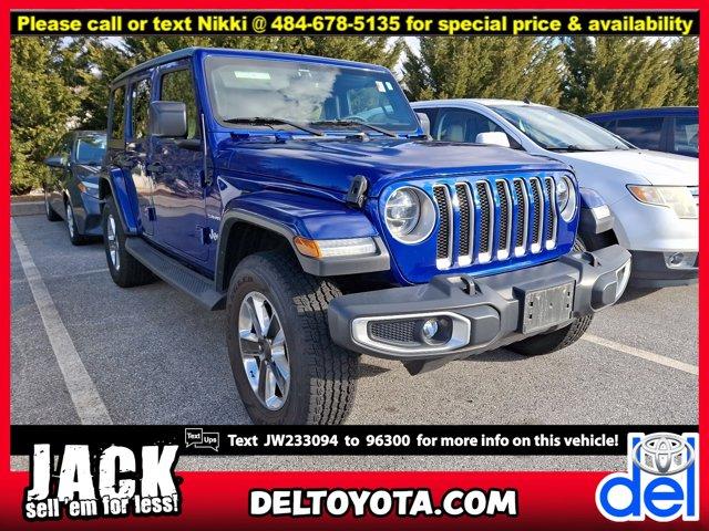 used 2018 Jeep Wrangler Unlimited car