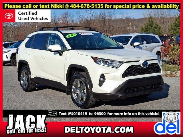 used 2021 Toyota RAV4 Hybrid car, priced at $31,590