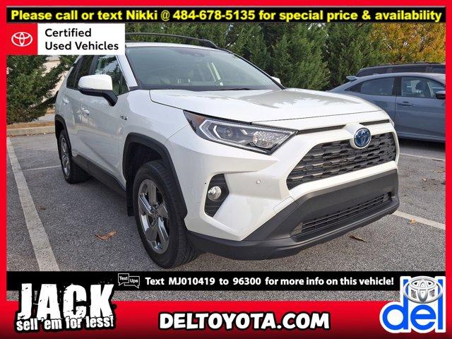 used 2021 Toyota RAV4 Hybrid car, priced at $31,990