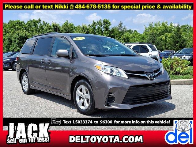 used 2020 Toyota Sienna car, priced at $21,995