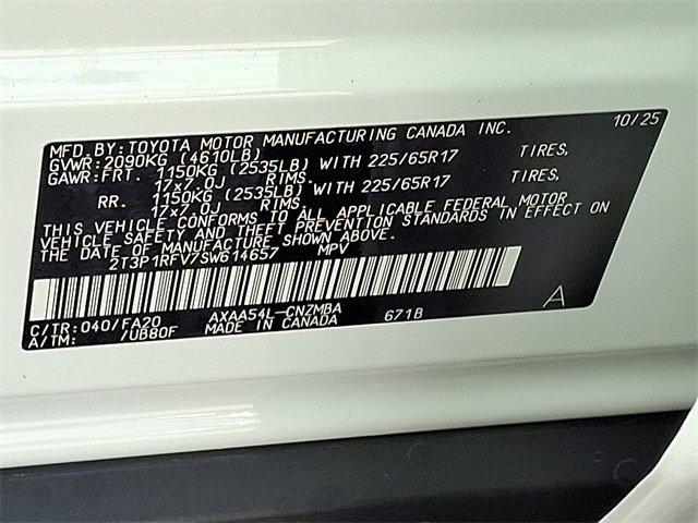 new 2025 Toyota RAV4 car, priced at $34,683