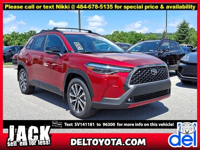 new 2025 Toyota Corolla Cross car, priced at $32,399