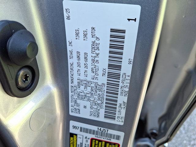 new 2025 Toyota Tundra car, priced at $72,425