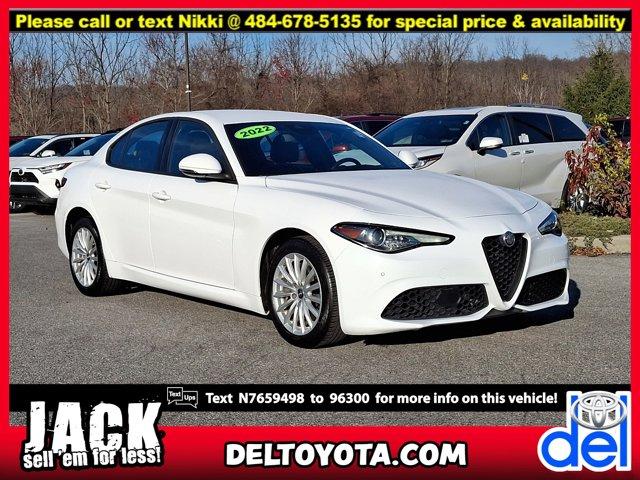 used 2022 Alfa Romeo Giulia car, priced at $22,995