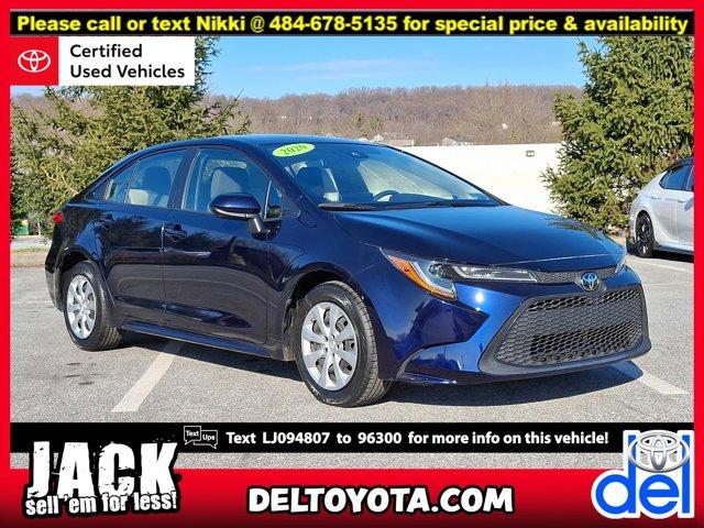 used 2020 Toyota Corolla car, priced at $20,590