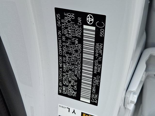 new 2025 Toyota Prius car, priced at $37,889