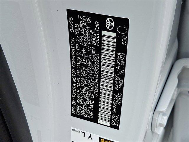 new 2025 Toyota Prius car, priced at $37,889