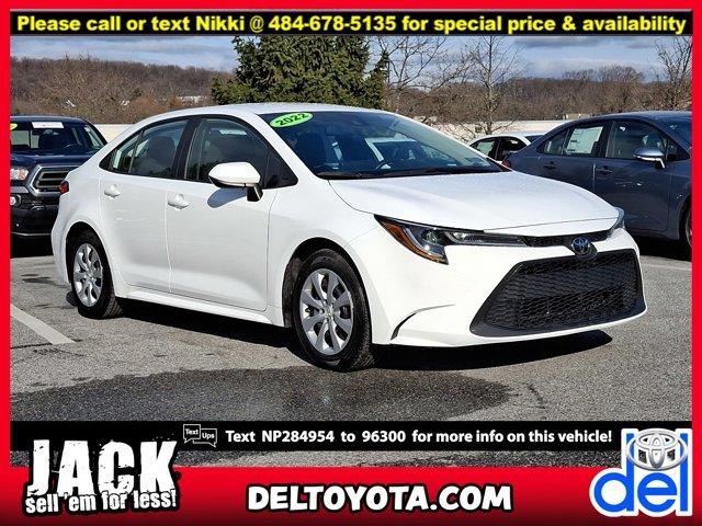 used 2022 Toyota Corolla car