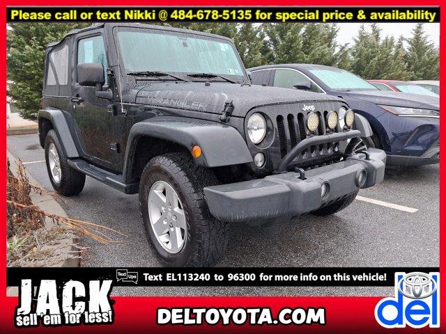 used 2014 Jeep Wrangler car, priced at $17,795