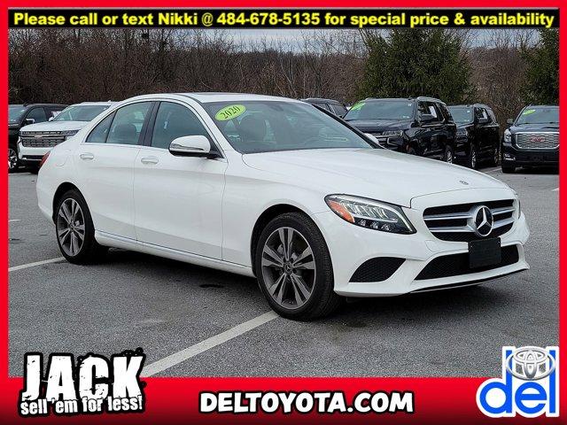 used 2020 Mercedes-Benz C-Class car, priced at $24,595
