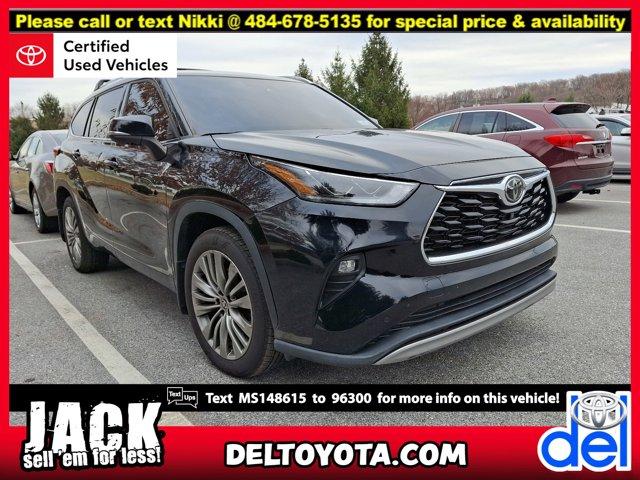 used 2021 Toyota Highlander car, priced at $39,590