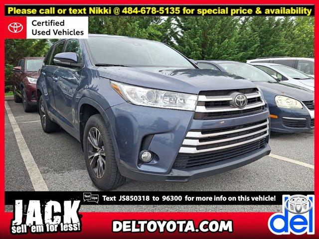 used 2018 Toyota Highlander car, priced at $25,990