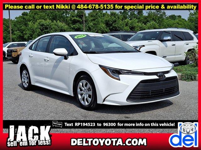used 2024 Toyota Corolla car