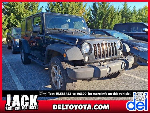 used 2017 Jeep Wrangler Unlimited car, priced at $21,995