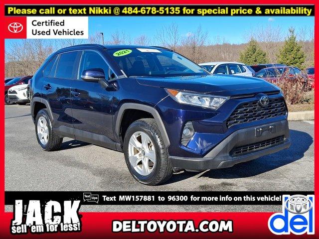 used 2021 Toyota RAV4 car, priced at $26,990