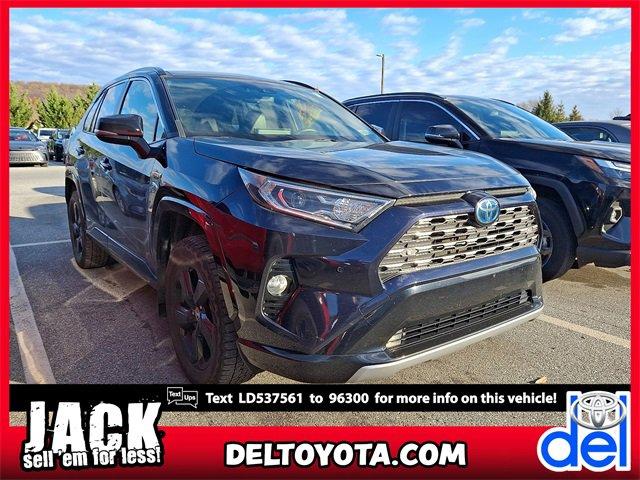 used 2020 Toyota RAV4 Hybrid car, priced at $29,990