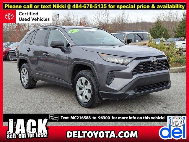 used 2021 Toyota RAV4 car, priced at $27,990