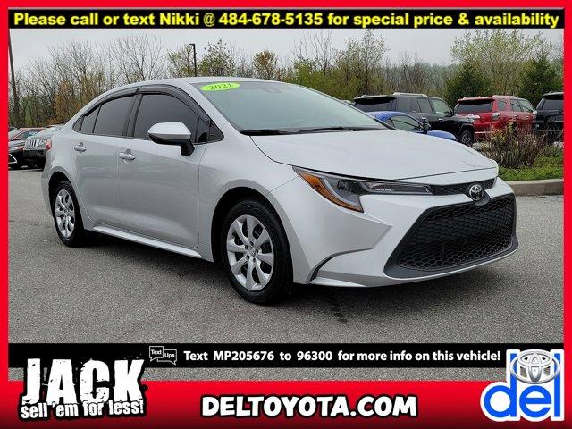 used 2021 Toyota Corolla car, priced at $20,595