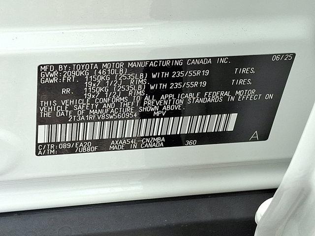 new 2025 Toyota RAV4 car, priced at $38,873