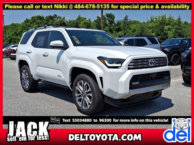 new 2025 Toyota 4Runner car, priced at $63,378