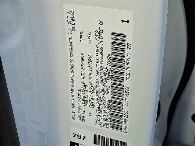 new 2025 Toyota Tacoma car, priced at $65,865