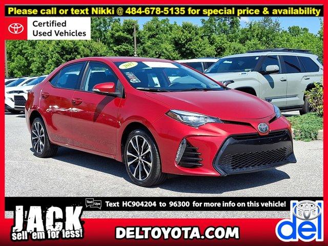 used 2017 Toyota Corolla car, priced at $14,990