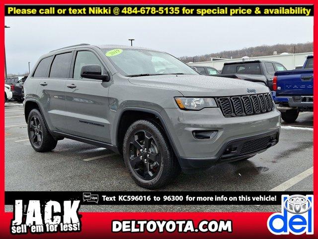 used 2019 Jeep Grand Cherokee car, priced at $21,595