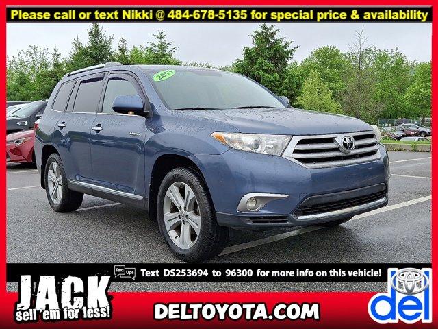 used 2013 Toyota Highlander car, priced at $17,995