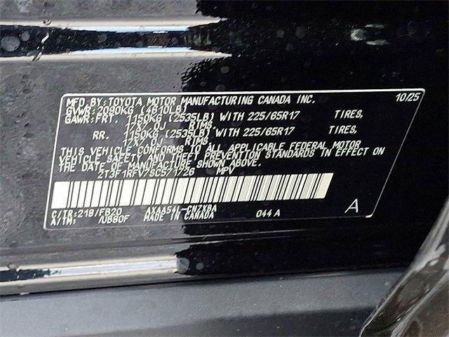 new 2025 Toyota RAV4 car, priced at $32,529