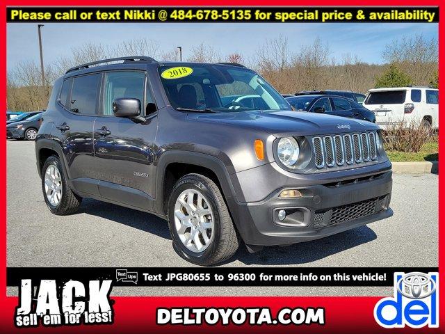 used 2018 Jeep Renegade car, priced at $11,595