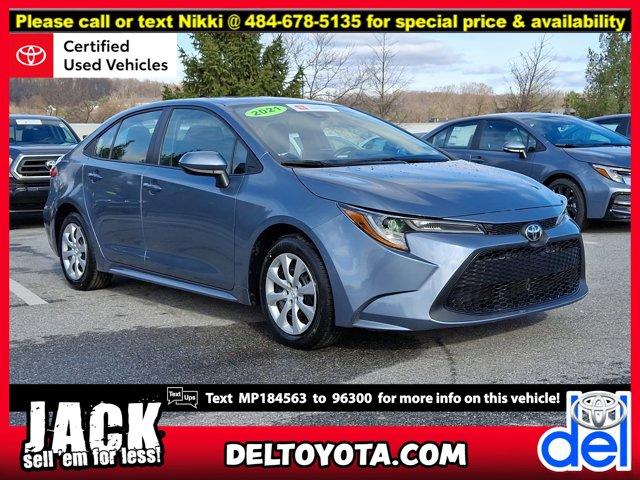 used 2021 Toyota Corolla car, priced at $19,290