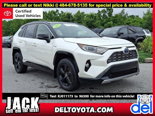 used 2019 Toyota RAV4 car, priced at $27,590