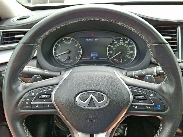 used 2021 INFINITI QX50 car, priced at $23,995