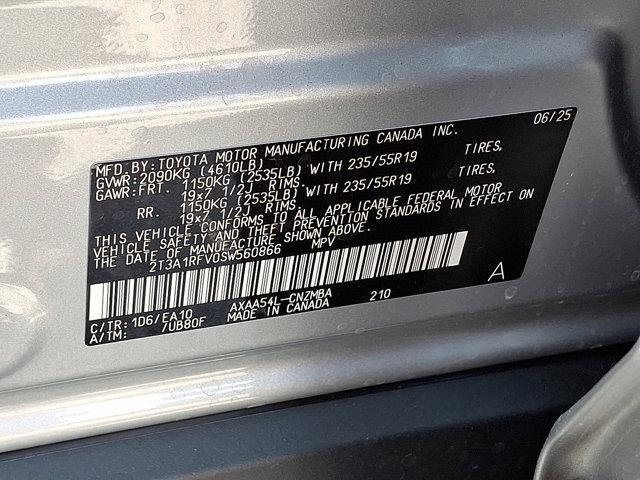 new 2025 Toyota RAV4 car, priced at $40,498