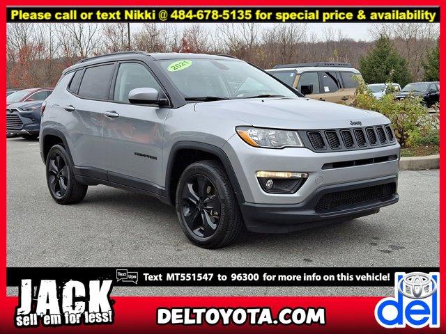 used 2021 Jeep Compass car, priced at $22,995