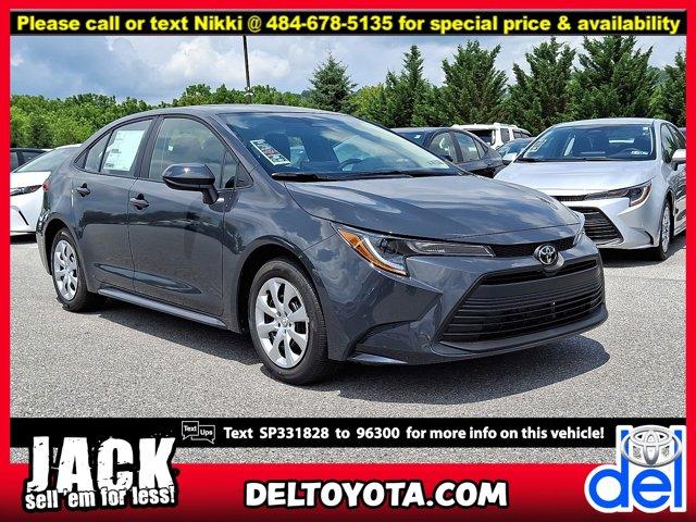 new 2025 Toyota Corolla car, priced at $23,898