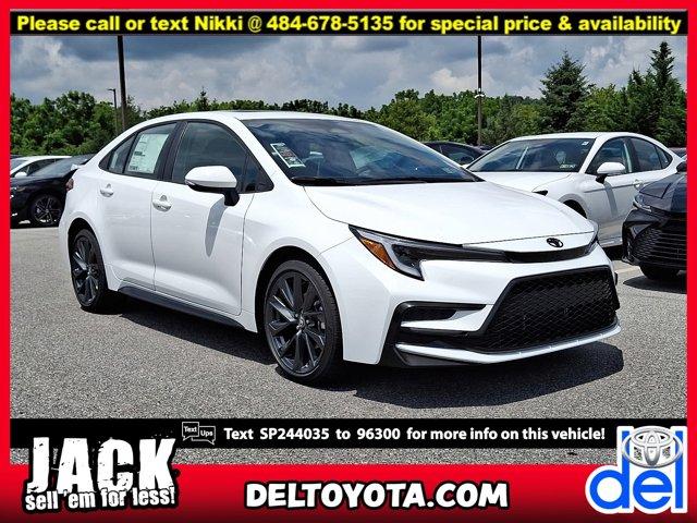 new 2025 Toyota Corolla car, priced at $30,588