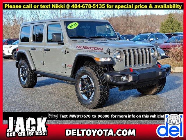 used 2021 Jeep Wrangler car, priced at $39,495