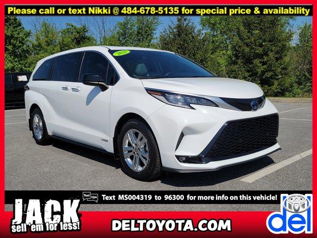 used 2021 Toyota Sienna car, priced at $45,595